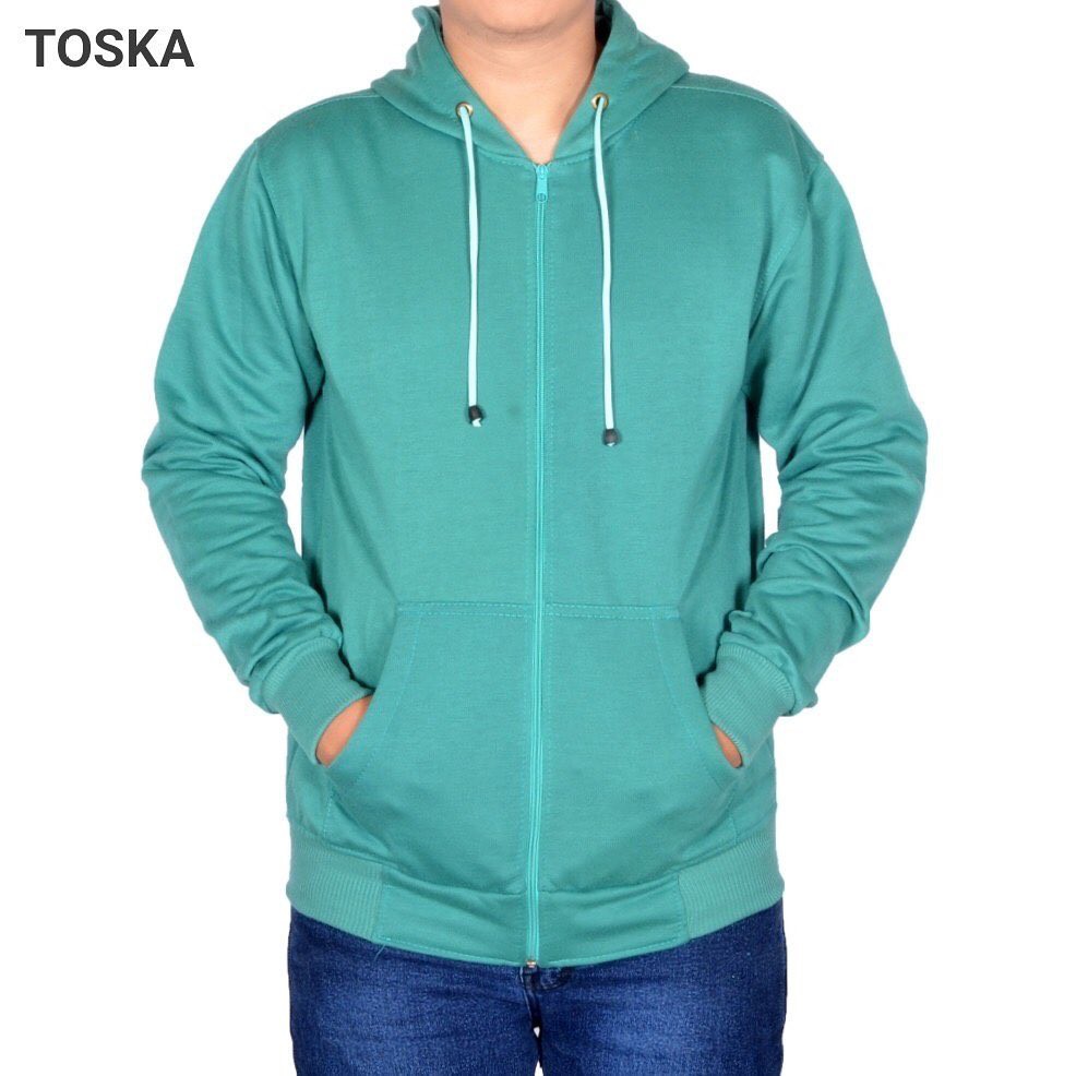 JAKET HOODIE ZIPPER JAKET POLOS SWEATER POLOS RESLETING PRIA WANITA UNISEX M L XL XXL RMD STORE-TOSCA zipper