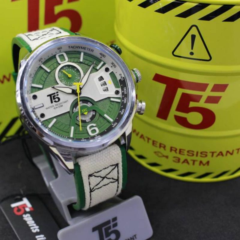 Jam Tangan Pria Keren T5 H 3584 ORIGINAL Bergaransi