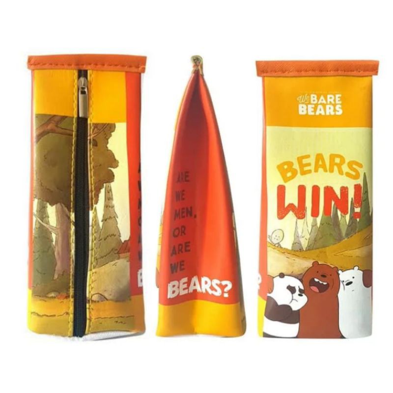 WE BARE BEARS MILK PENCIL CASE  - YELLOW