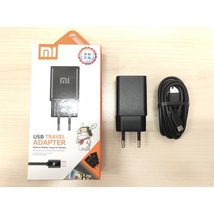 Charger Xiaomi 1.6A Original ORI 100⎕hargeran Kabel Data TERMURAH