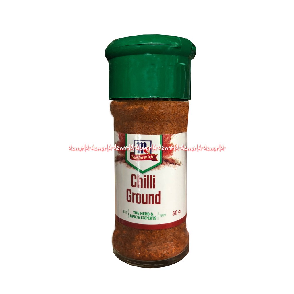 Mccormick Chilli Ground 10gr Bumbu Mc Kormick Cabe Bubuk Giling Mc cormick