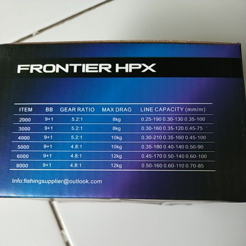 reel Kyoto frontier hpx power handle 3000