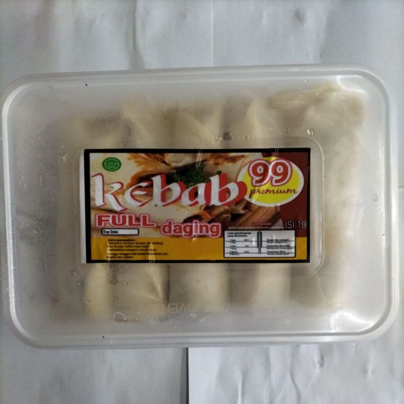 

Kebab 99 Full Daging isi 10pcs