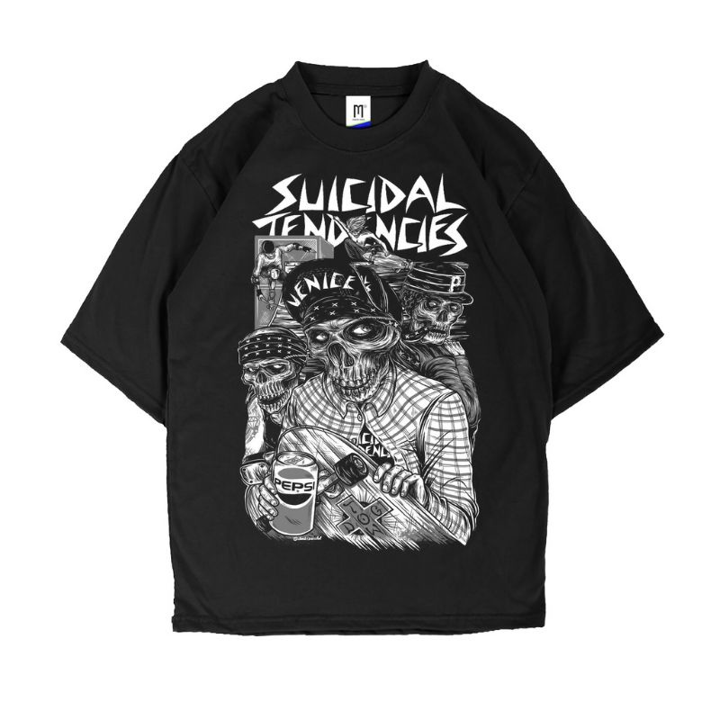 T-SHIRT SUICIDAL TENDENCIES PRIA/WANITA/UNISEX