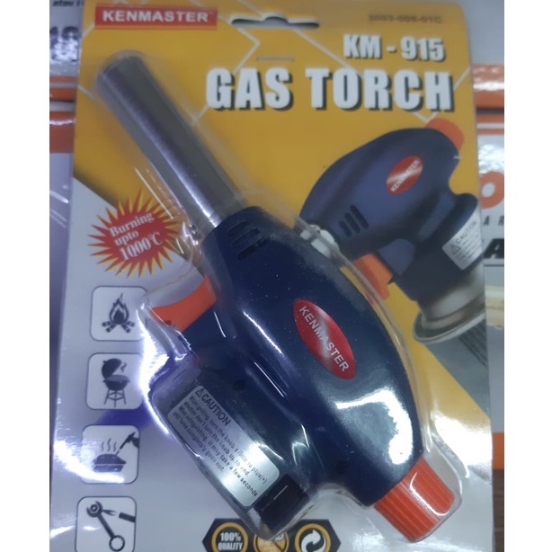 KOREK GAS/GAS TORCH KM 915/GAS TORCH KENMASTER PEMANTIK GAS PEMANTI GAS PEMANGGANG MAKANAN TEMBAK