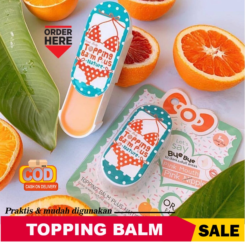 [100% ASLI] Topping Balm Plus Little Baby ORI 100% Thailand Krim Ampuh Pemutih Ketiak Selangkangan Pantat &amp; Pemerah Puting Permanen