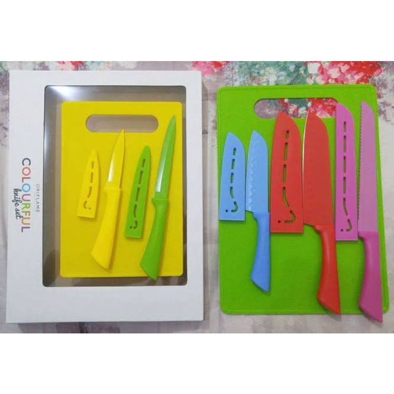 Pisau Set Warna Warni