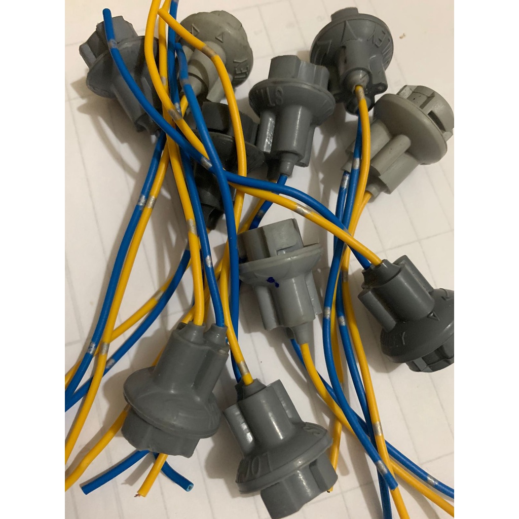 SOKET LAMPU MOTOR SEIN T10 UNIVERSAL / SOKET RITING MOTOR MOBIL