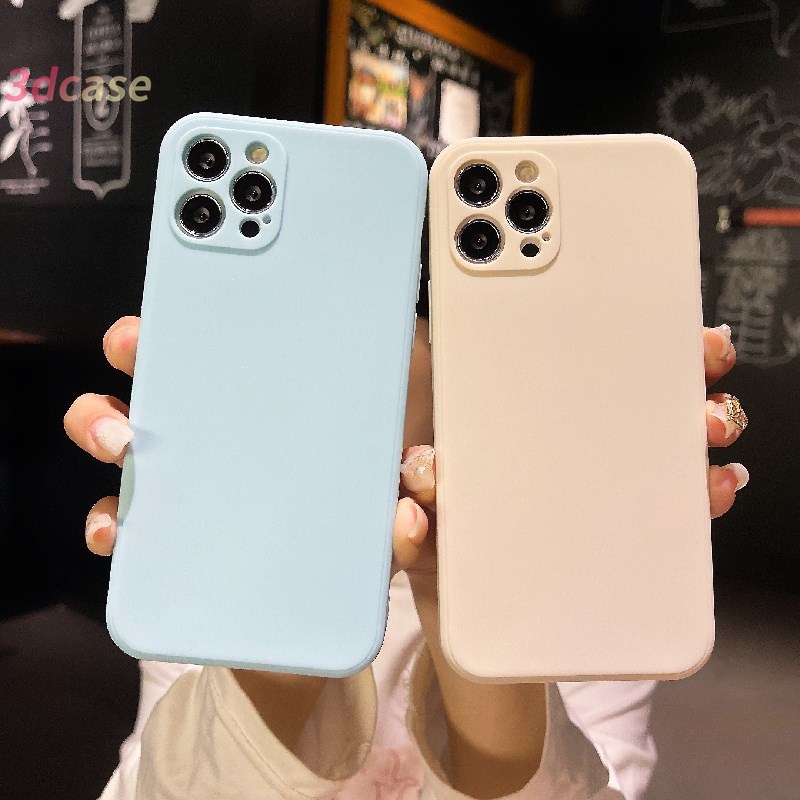 iPhone 13 Pro Max 11 Case Macaron Candy Color Tpu Soft Case Compatible For iPhone 6 6s 7 8 Plus 11 12 Pro Max iPhone X XS MAX XR SE 2020 Camera Protector Case