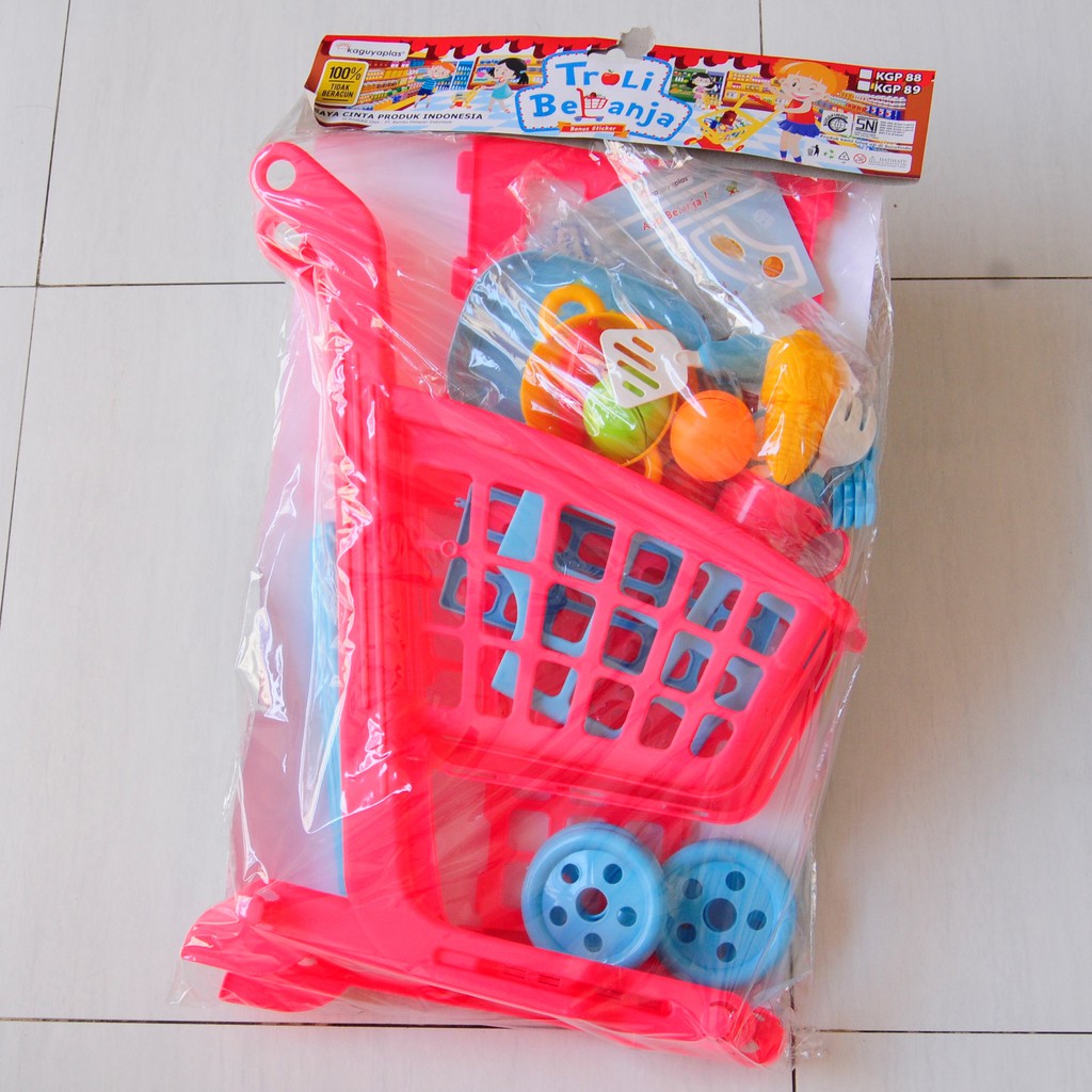 Mainan Trolly Swalayan Tebal HM0196