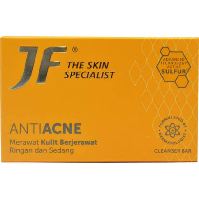 Jf sulfur soap 90 gr Sabun Gatal dan Biang Keringat ORIGINAL-BPOM