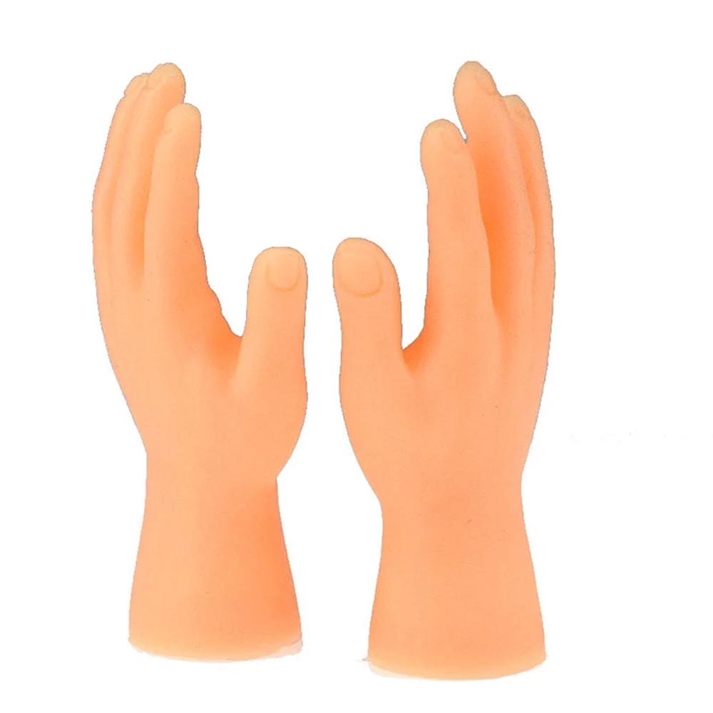 Lanfy Tiny Finger Hands Untuk Kostum Game Kiri Kanan Hand Toys Mainan Jari Lucu Kartun