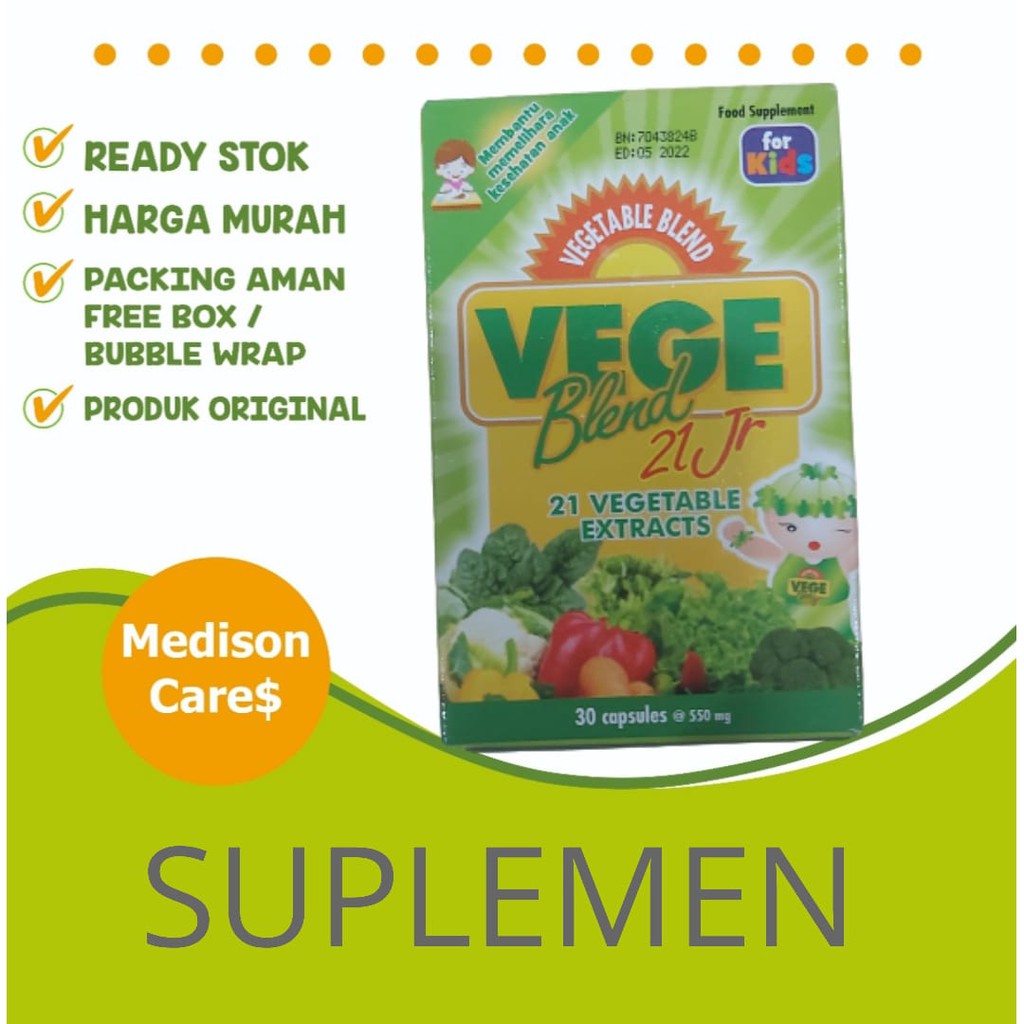 vege blend vegeblend 21 jr | botol isi 30