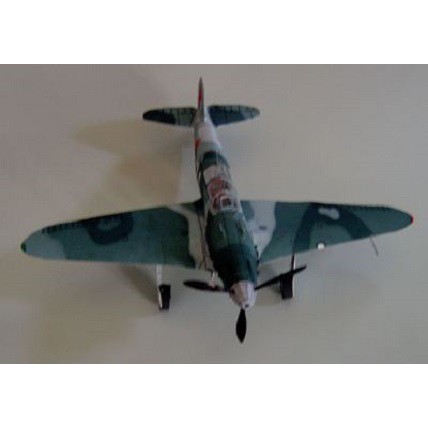 DIY Miniatur Papercraft Pesawat Tempur Yak-7b