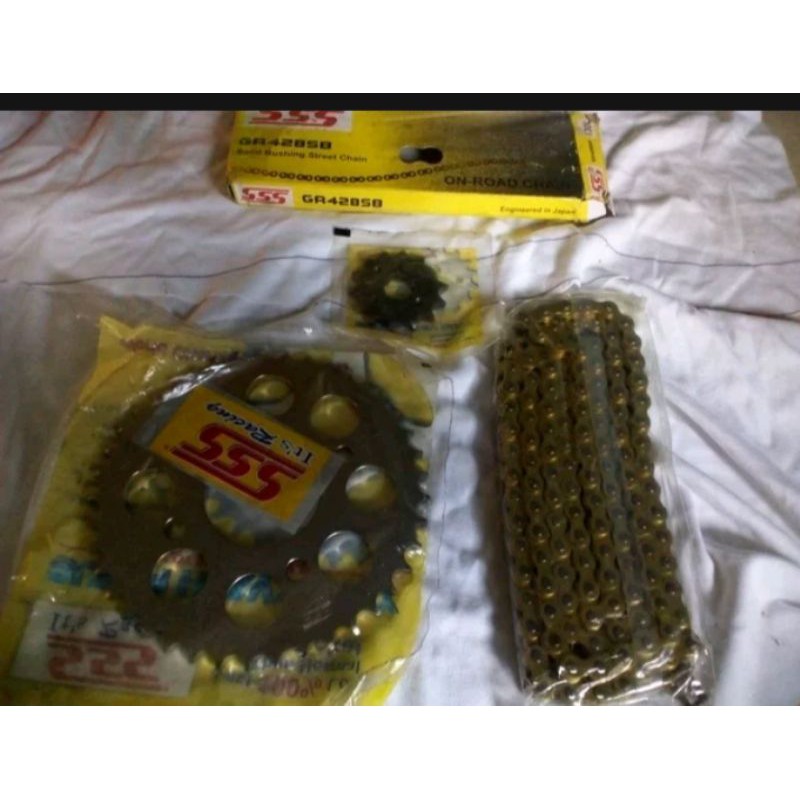 Gear Set SSS  CB 150 Verza 150 428