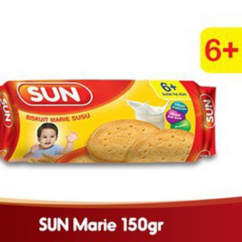 

SUN Biskuit Marie Susu 6+