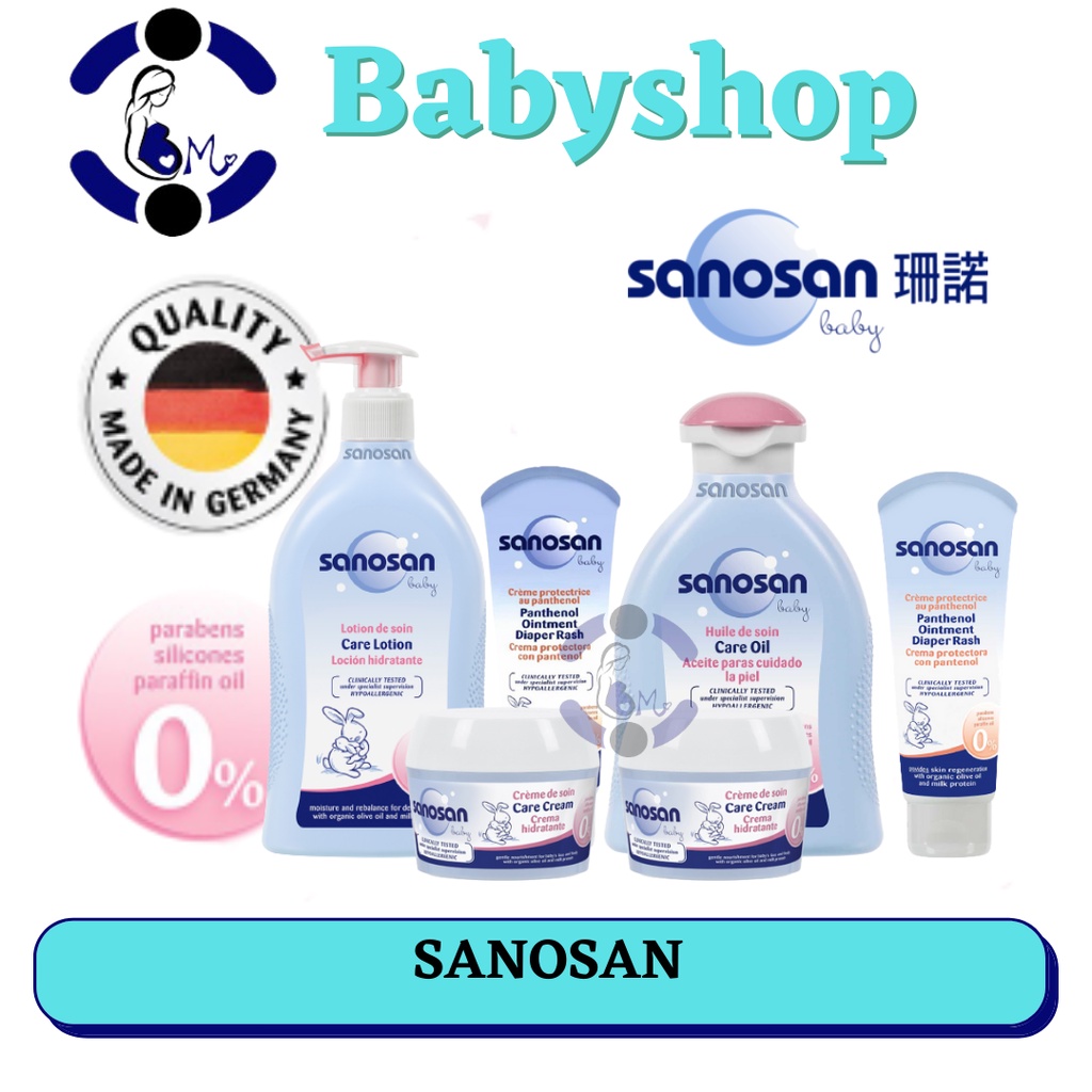 Sanosan Care Cream 75ml - Face Cream - Krim Muka Bayi