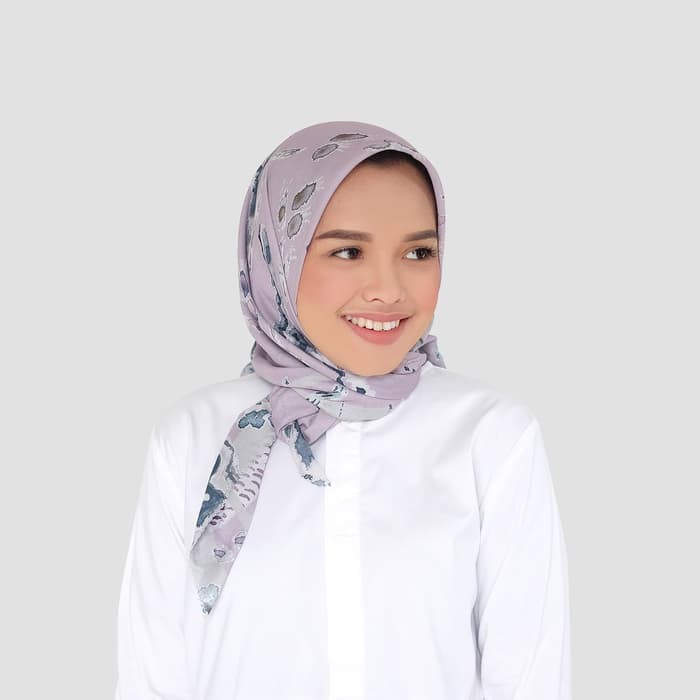 Promo Le costa Voal Cotton Scarf Square in pale blush   Buttonscarves Murah