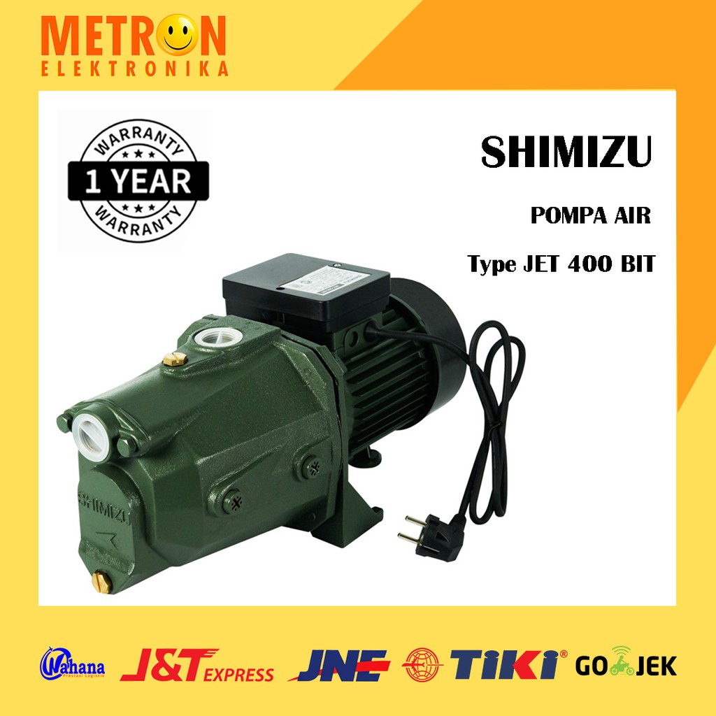 SHIMIZU JET 400 BIT DEEP WELL PUMP / WATER PUMP / POMPA AIR JET400BIT