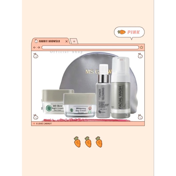MS GLOW PAKET / PRODUK KECANTIKAN MS GLOW / PRODUK MS GLOW