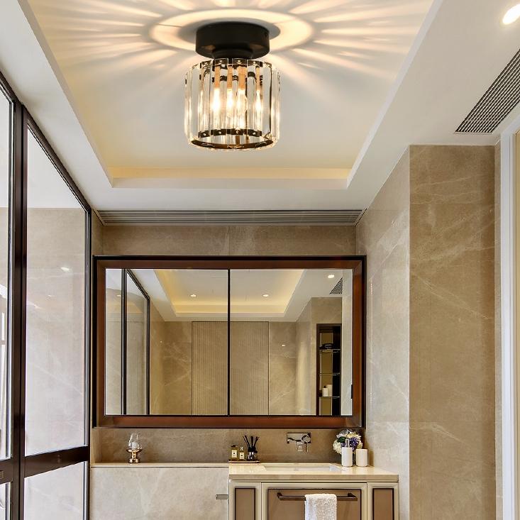 Bagus Banget.. Lampu Kristal Minimalis / Lampu Kristal Plafon Rumah / Lampu Plafon / Lampu Ceiling K