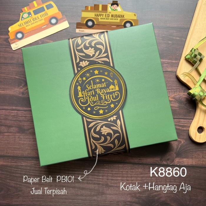 

10pcs Kotak Hijau Polos +Mika Sekat K25/ K33/ K88/ K8860 Nastar/Lapis, SET LENGKAP best seller