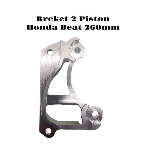 Breket 2P Piringan 260Mm mio beat scoopy vario Breket Kaliper 2piston belembo atau nisin