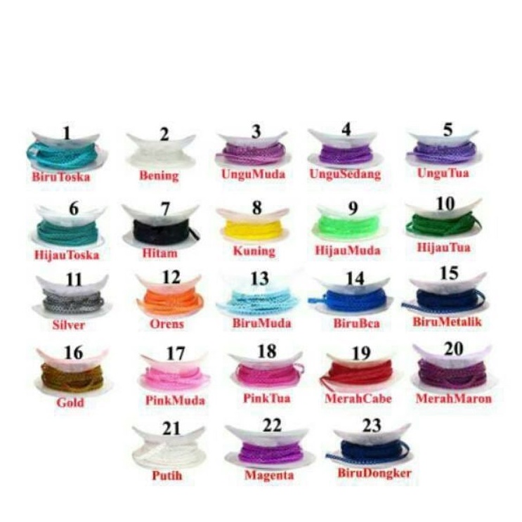 karet power chain per roll