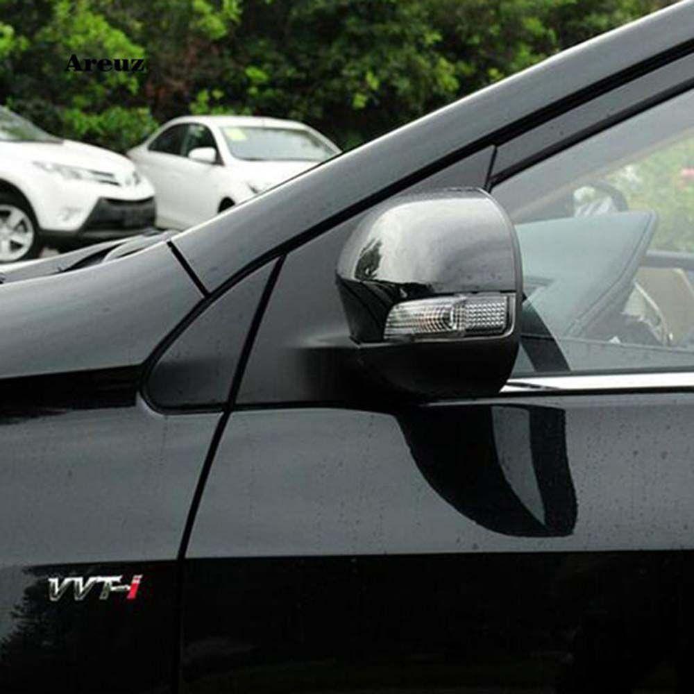 Lanfy 3D Stiker Logam Hitam Merah Paduan Seng Sisi Emblem Lencana VVT-i Surat Mobil Styling Decal