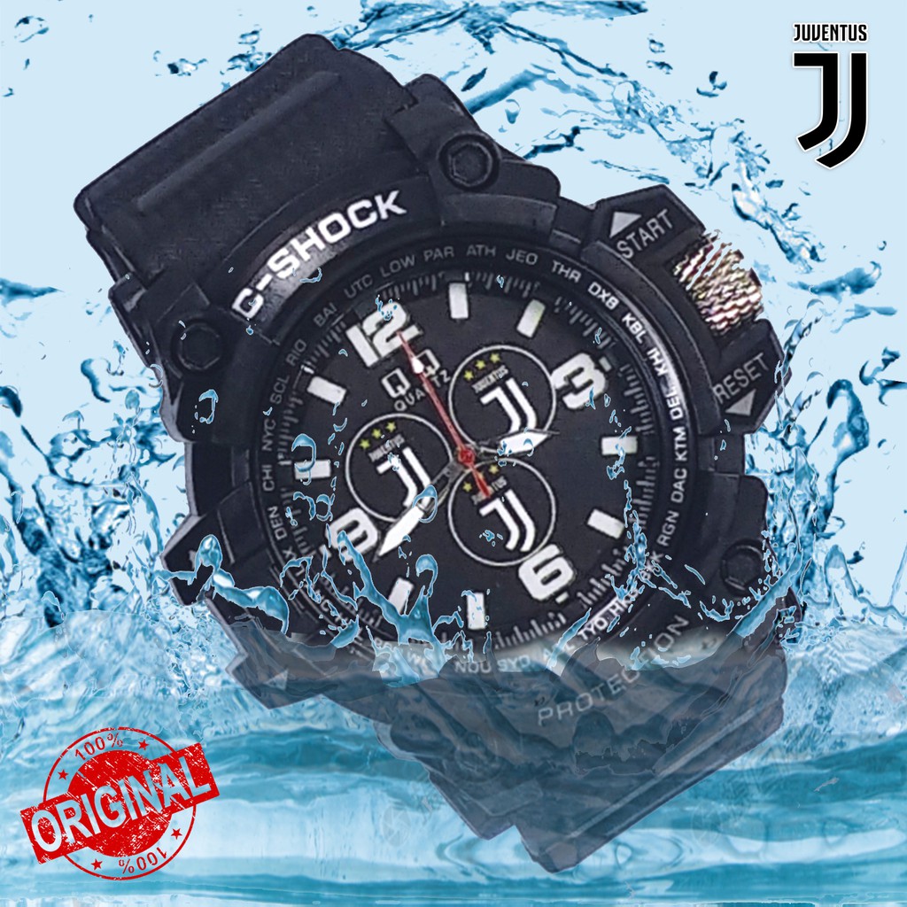 [MANTUL] JAM TANGAN JUVENTUS STRAP KARET SPORT