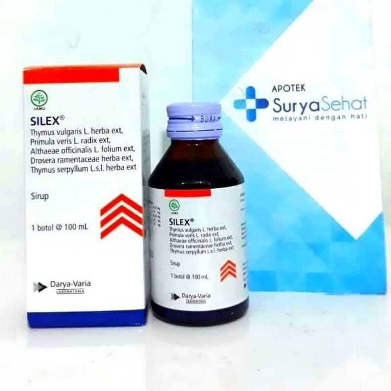 SILEX OBAT BATUK HERBAL 100 ML gratis Bubble wrap