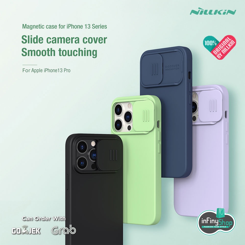 APPLE IPHONE 13 PRO - CAMSHIELD SILKY MAGNETIC SILICONE CASE