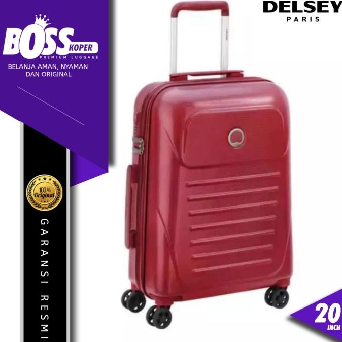 Koper 20 Inch Delsey (Munia) Hardcase Kabin/Small Tsa Lock Original 5Wsclh203R