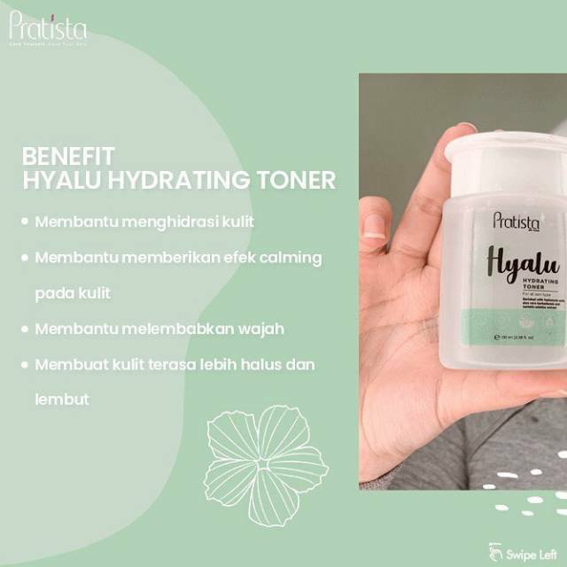 RADYSA - Pratista Hyalu Hydrating Toner 100ml BPOM