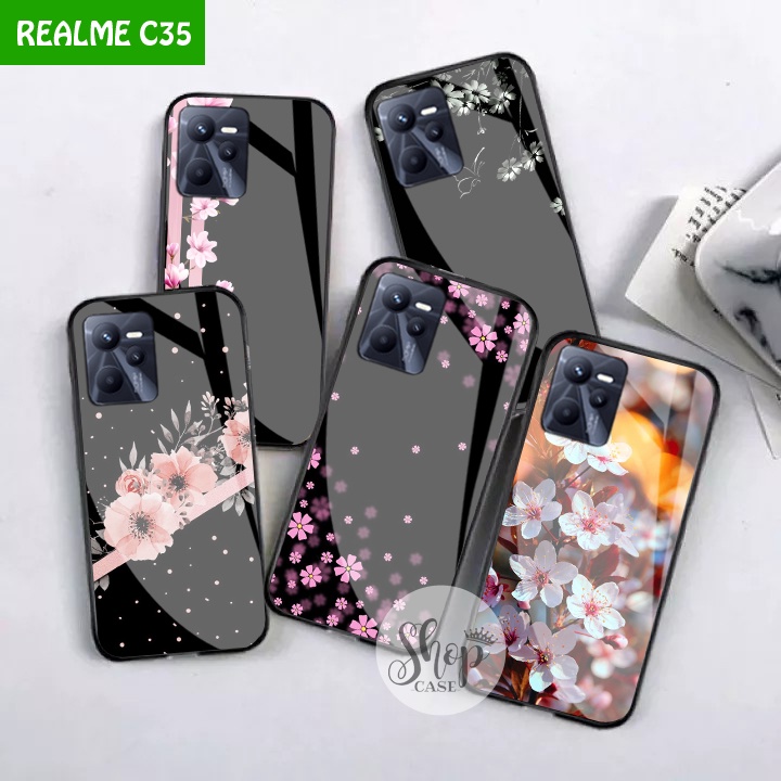 Softcase Glass Realme C35 - Case Realme C35 - case Realme C35 - kesing Realme C35 - softcase Realme 