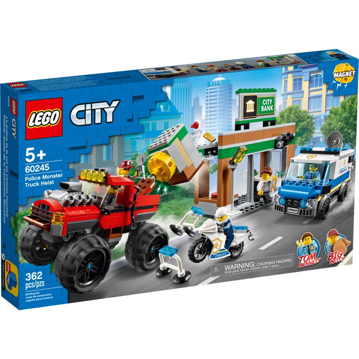 Lego 60245 City Police Monster Truck Heist