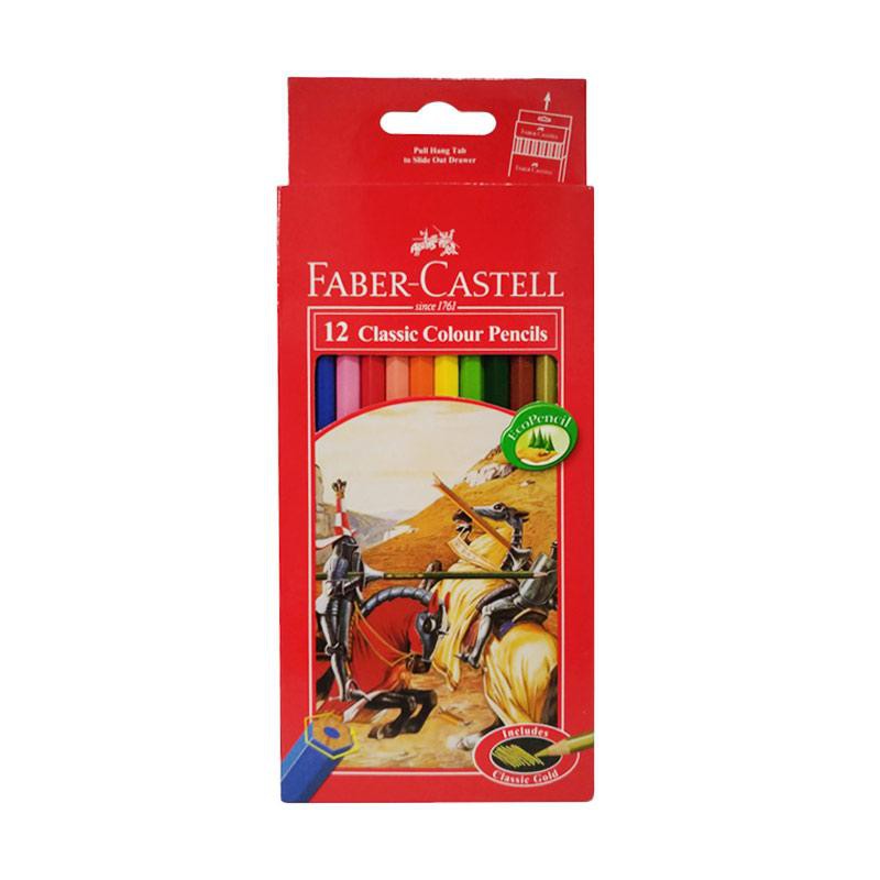 

Faber Castell Classic 12 Colour Pensil Warna