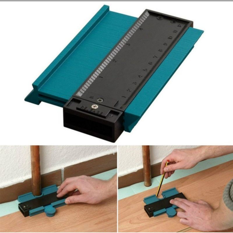 

Penggaris Siku Sudut Tukang Woodworking Duplicator Speed Square 5 inch