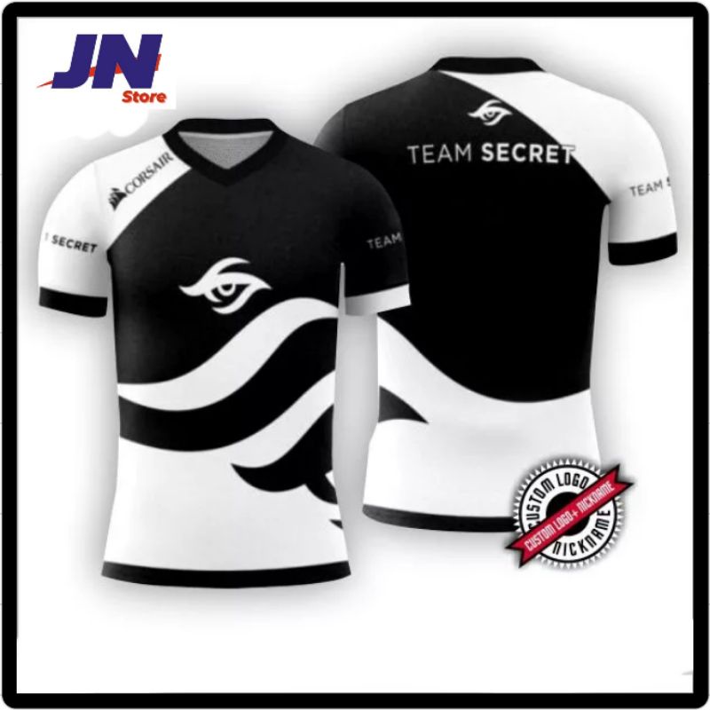 CUSTOM JERSEY TEAM SECRET GAME DOTA 2 FREE NICKNAME
