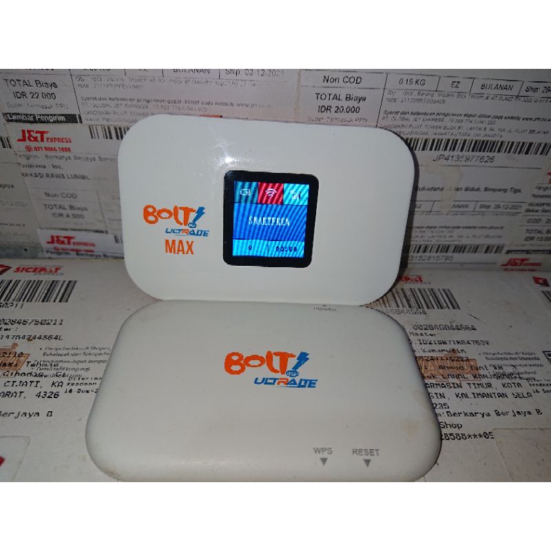 Modem Mifi Bolt Aqila Max Unlock 4G LTE (B40/2300)Unlimited Byu Smartfren Telkomsel