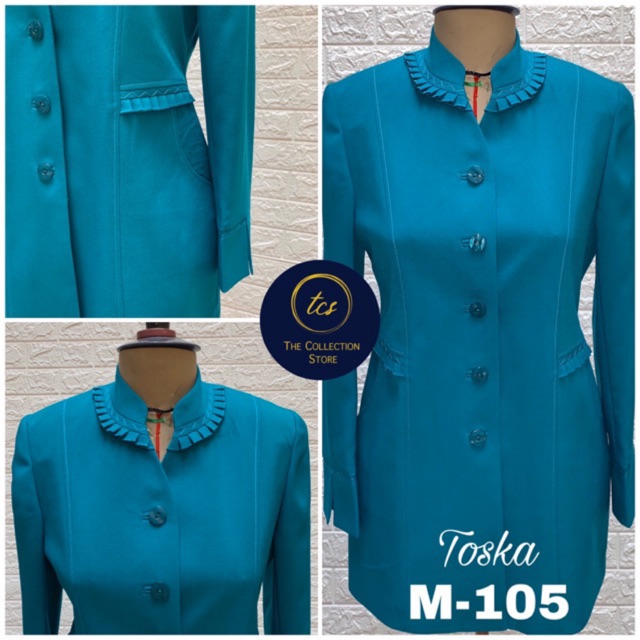 BLAZER WANITA FORMAL POLOS, Seragam Guru, Blazer Guru, Jas Guru Toska