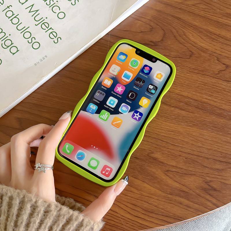 Soft Case Matte Desain Mustard Green Oreos Wave Untuk iPhone 6 6S 7 8 Plus X XR XS Max 11 12 13 14 Pro Max Reno 5 6 8 OPPO A31 A53 A33 A9 A5 A57 A96 F11 VIVO Y11 Y12i Y15 Y17 Y12S Y20S Y20i V9 S1 V23 V20 Y19 Redmi Note 10 Pro Lucu