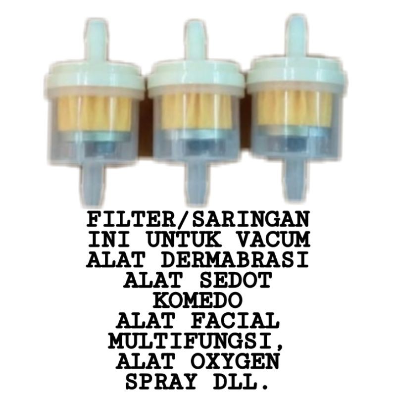 filter saringan vacum alat kecantikan sedot komedo dermabrasi oxygen spray dll