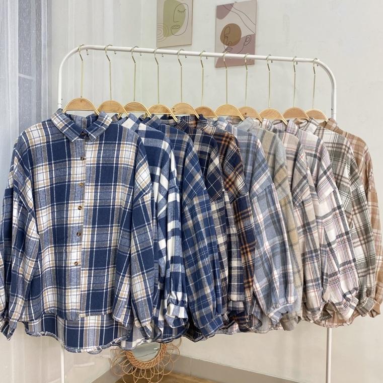 CR.02Jl22d | AUDREY FLANEL OVERSIZE