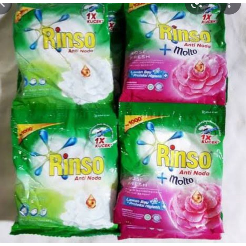 rinso bubuk sachet
