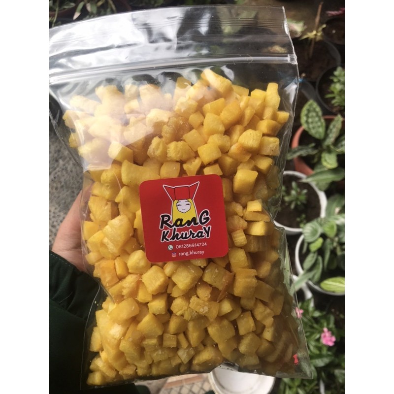 

keripik singkong dadu khas padang 500 gram