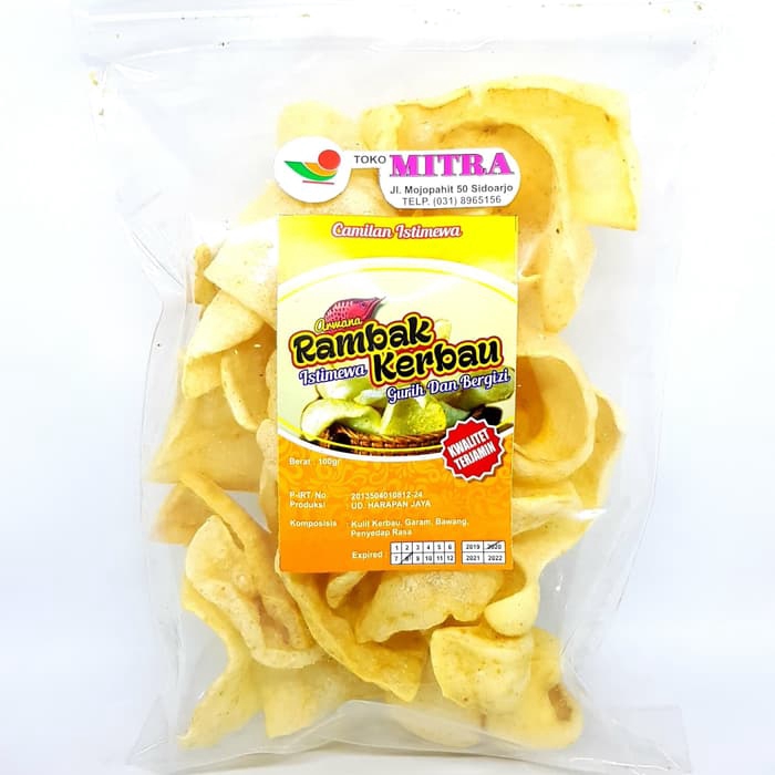 

ARWANA RAMBAK KERBAU 100gr