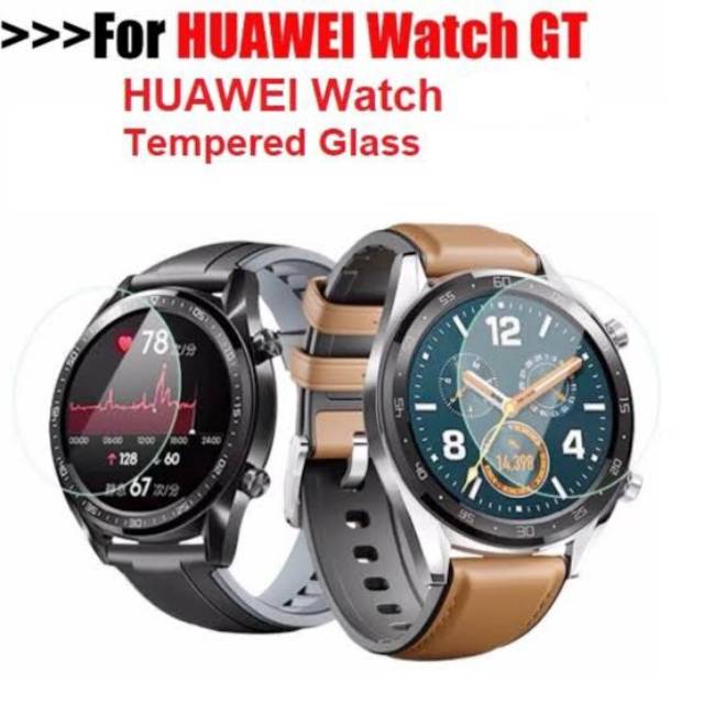 Tempered glass screen guard Huawei Watch GT 1 46mm anti gores kaca