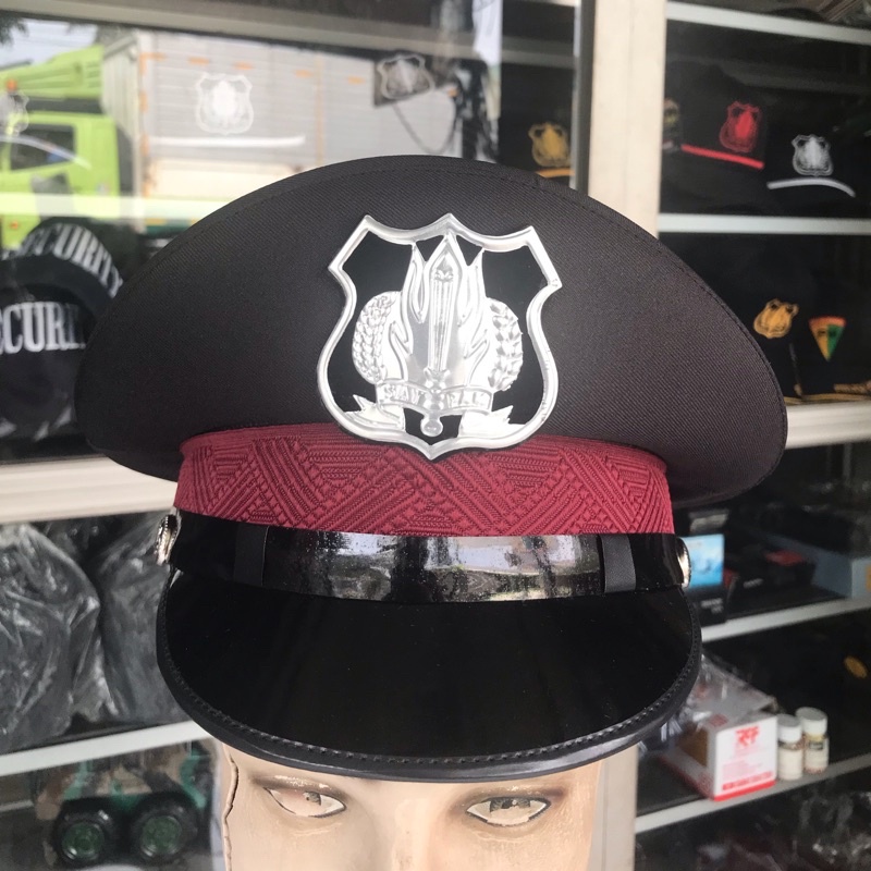 TERMURAHTopi Pet Pdh Satpam Security BisaCOD Original/Topi Pet PDH Satpam