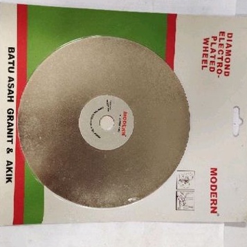 diamond elektro plated wheel 6in 400 sampai1500 MODERN ( 400#. 600#. 800#. 1000#. 1500#)